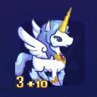 qq游戏3+10瑞雪宝宝！又称“流星天马宝宝”，低调的内涵给你无尽的力量！