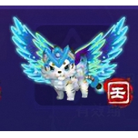 QQ游戏4+10超级白虎壬等宝宝，有效期20多天，附带满级进化度