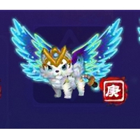 QQ游戏4+10超级白虎庚等宝宝，有效期20多天不带进化度