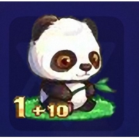 QQ游戏熊猫宝宝，1+10熊猫宝宝，稀有国宝宠物，可爱至极！